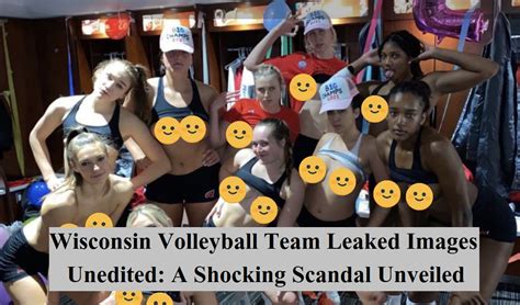 wisconson volleyball leaked|Wisconsin volleyball team private photos leaked, being investigated